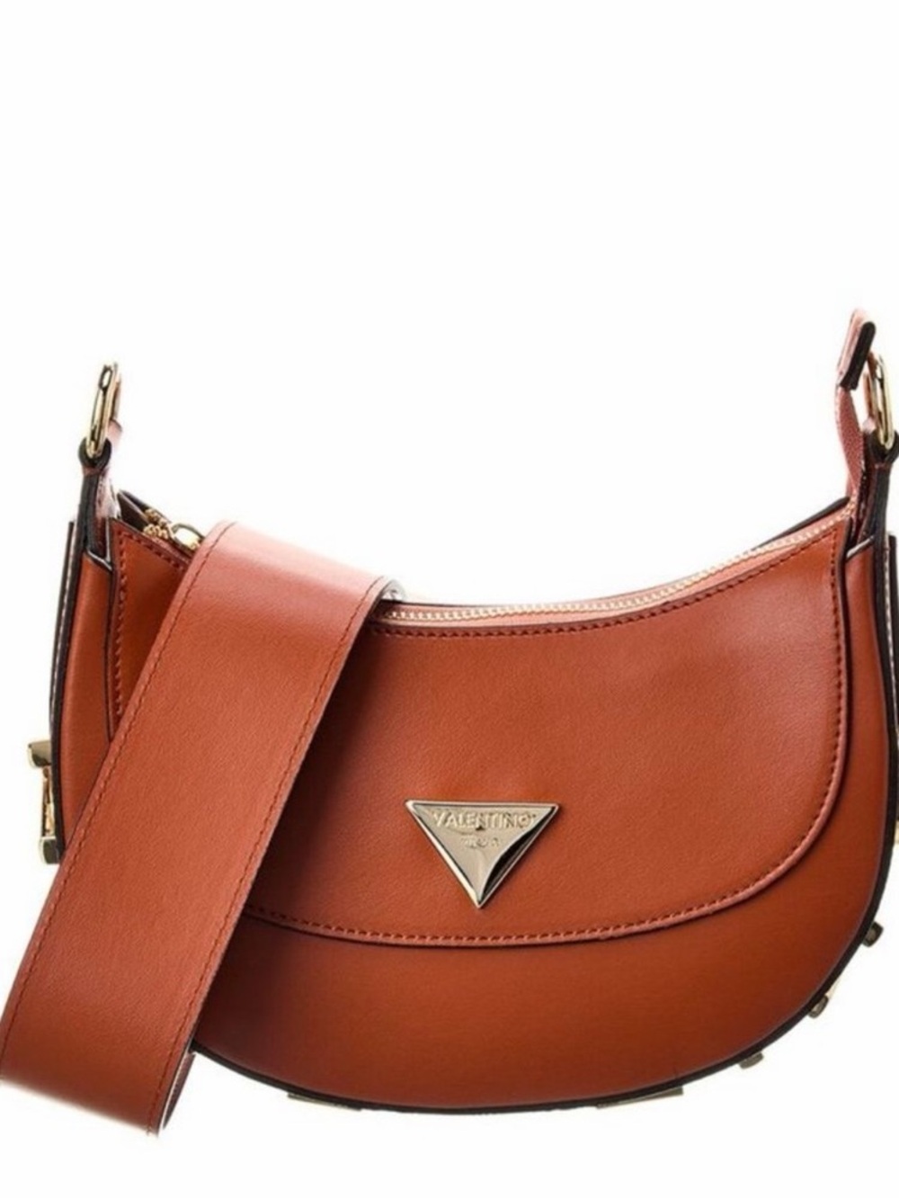 Valentino by Mario Valentino Mond Valent Leather Shoulder Bag